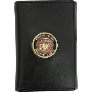 Licensed U.S Marine Leather Wallets