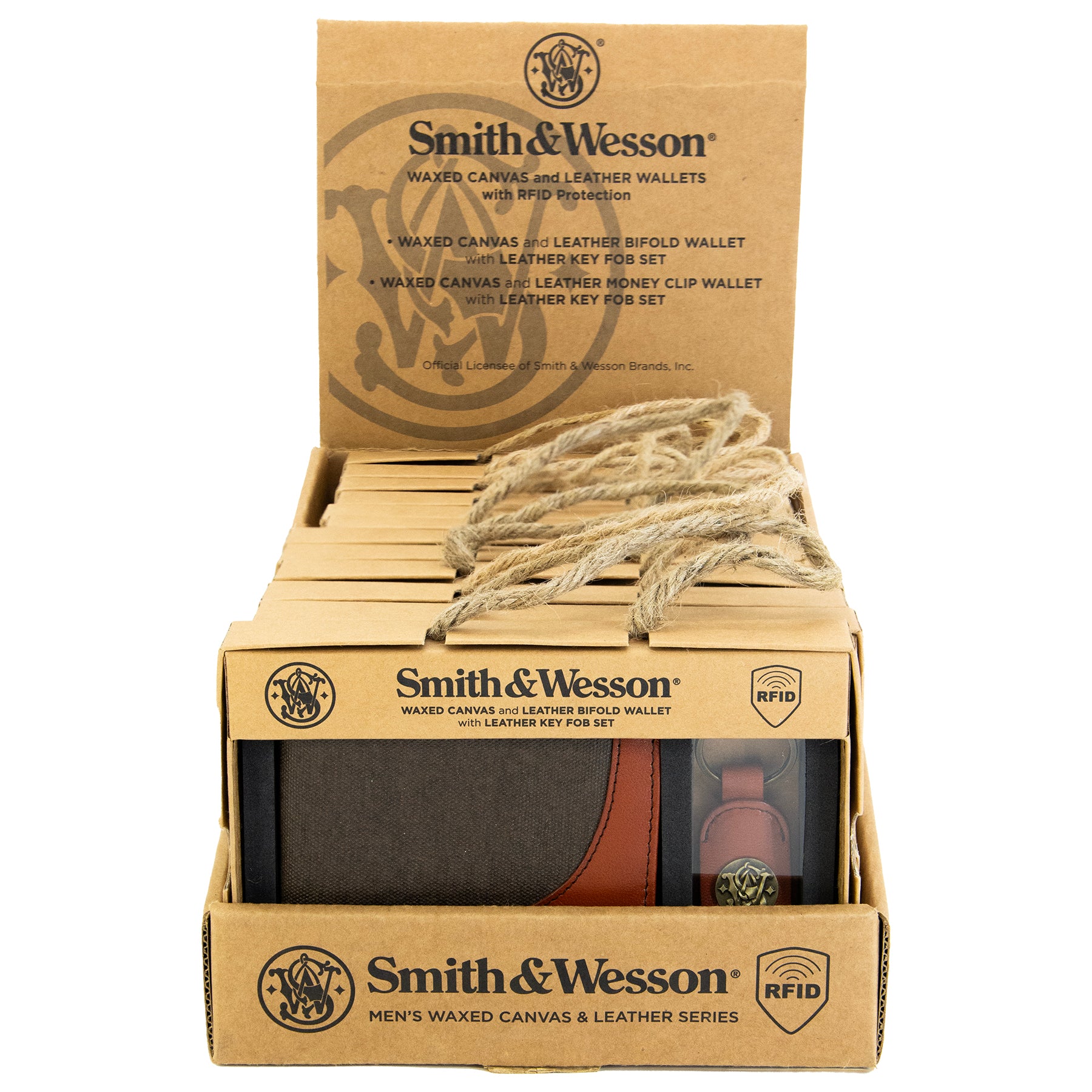 Smith & Wesson Waxed Canvas Gift Set POP