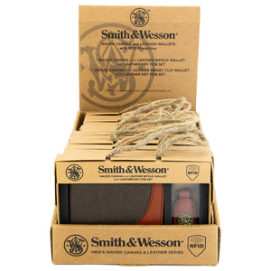 Smith & Wesson Waxed Canvas Gift Set POP