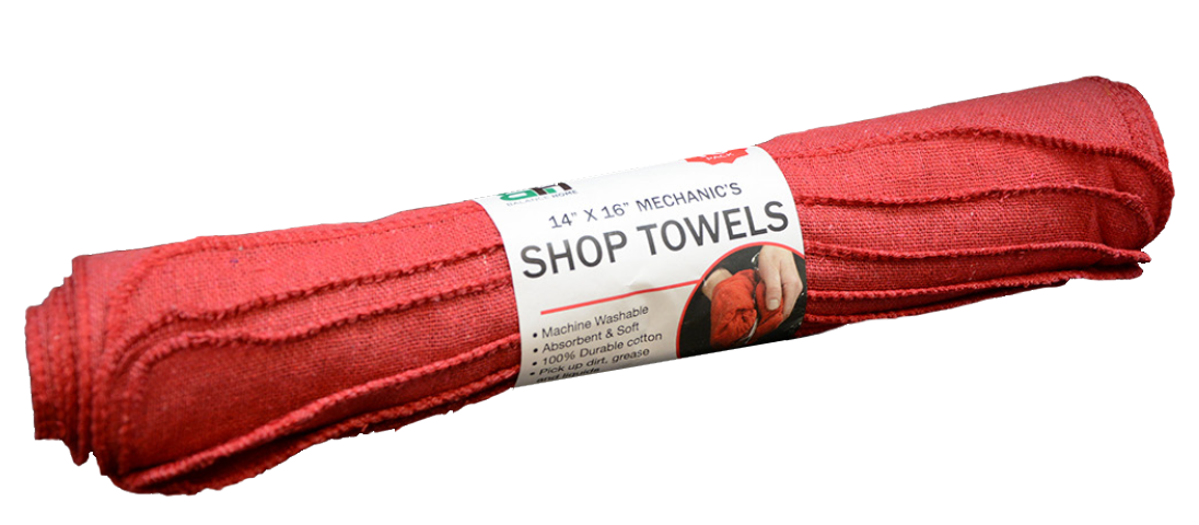 10pk Mechanic's Shop Towels (12pc case)