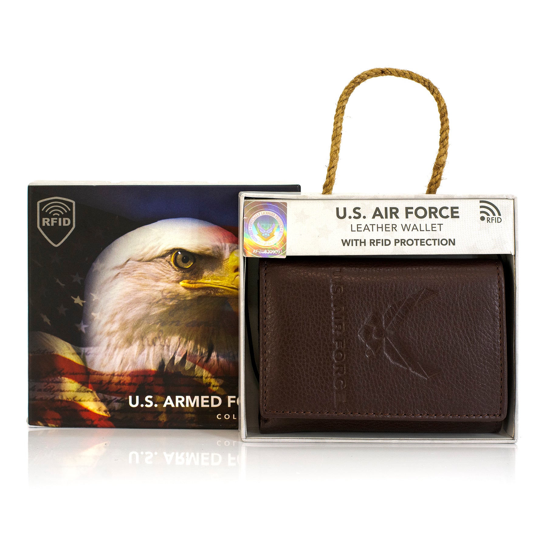 Licensed Embossed Military Wallets