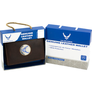 Licensed U.S Air Force Leather Wallets