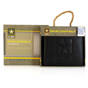 Licensed Embossed Military Wallets