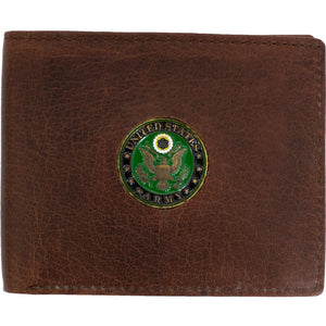 Licensed U.S Army Leather Wallets