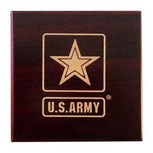 Licensed U.S. Air Force Wooden Single Coin Box