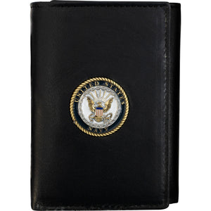 Licensed U.S Navy Leather Wallets