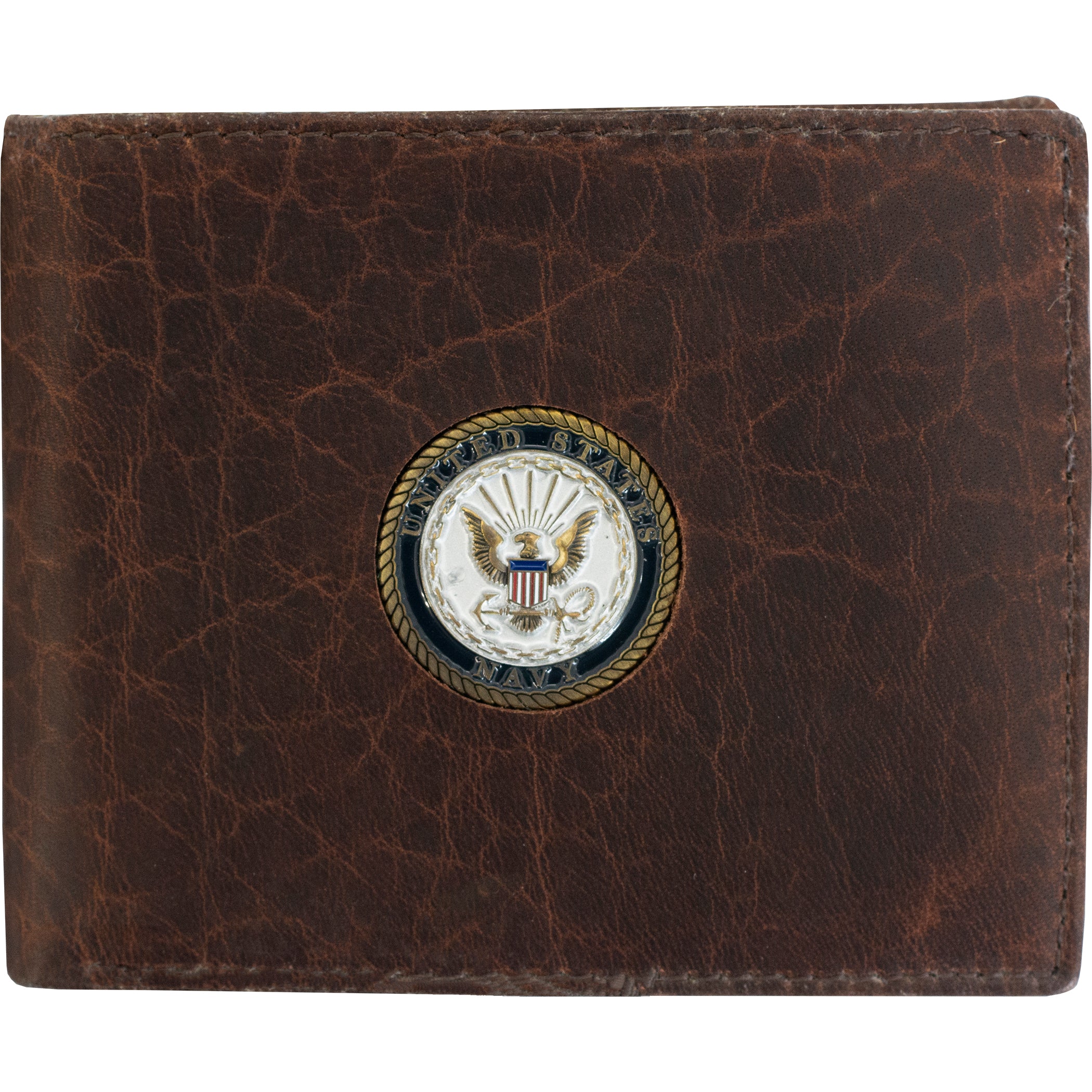 Eagle Bi-Fold Leather Wallet