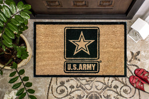 Licensed Military Coir Doormat