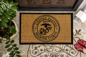 Licensed Military Coir Doormat